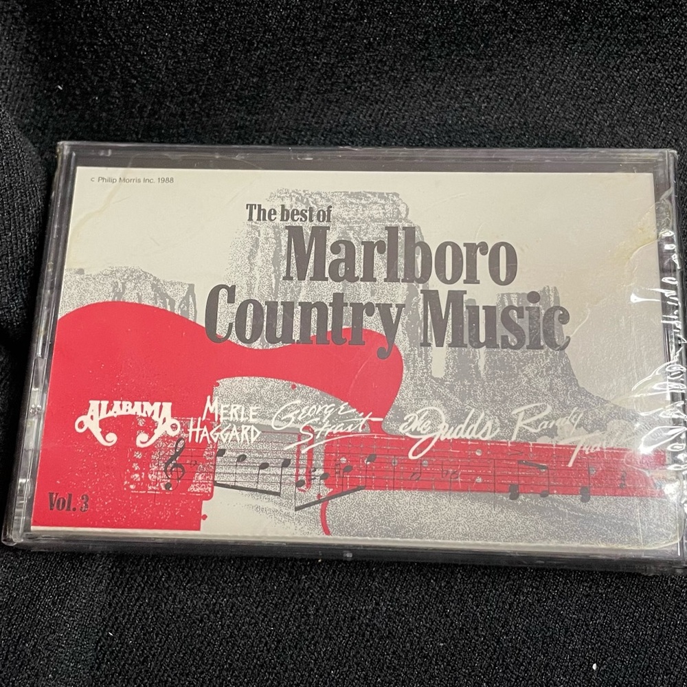 VTG 1988 Promotional ‘The Best of Marlboro Country Music’ Cassette *sealed*